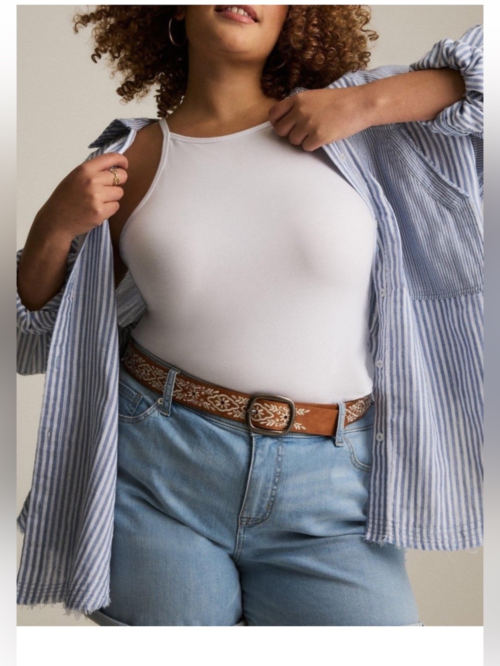 Torrid’s Festi Size 00 Cotton Button Up Relaxed Tunic